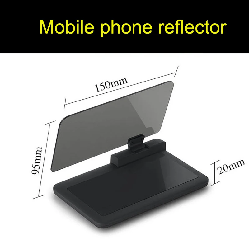 

New H6 Head Up Display Holder Car GPS Navigation HUD Anti-slip Universal For Smartphone CSL2018