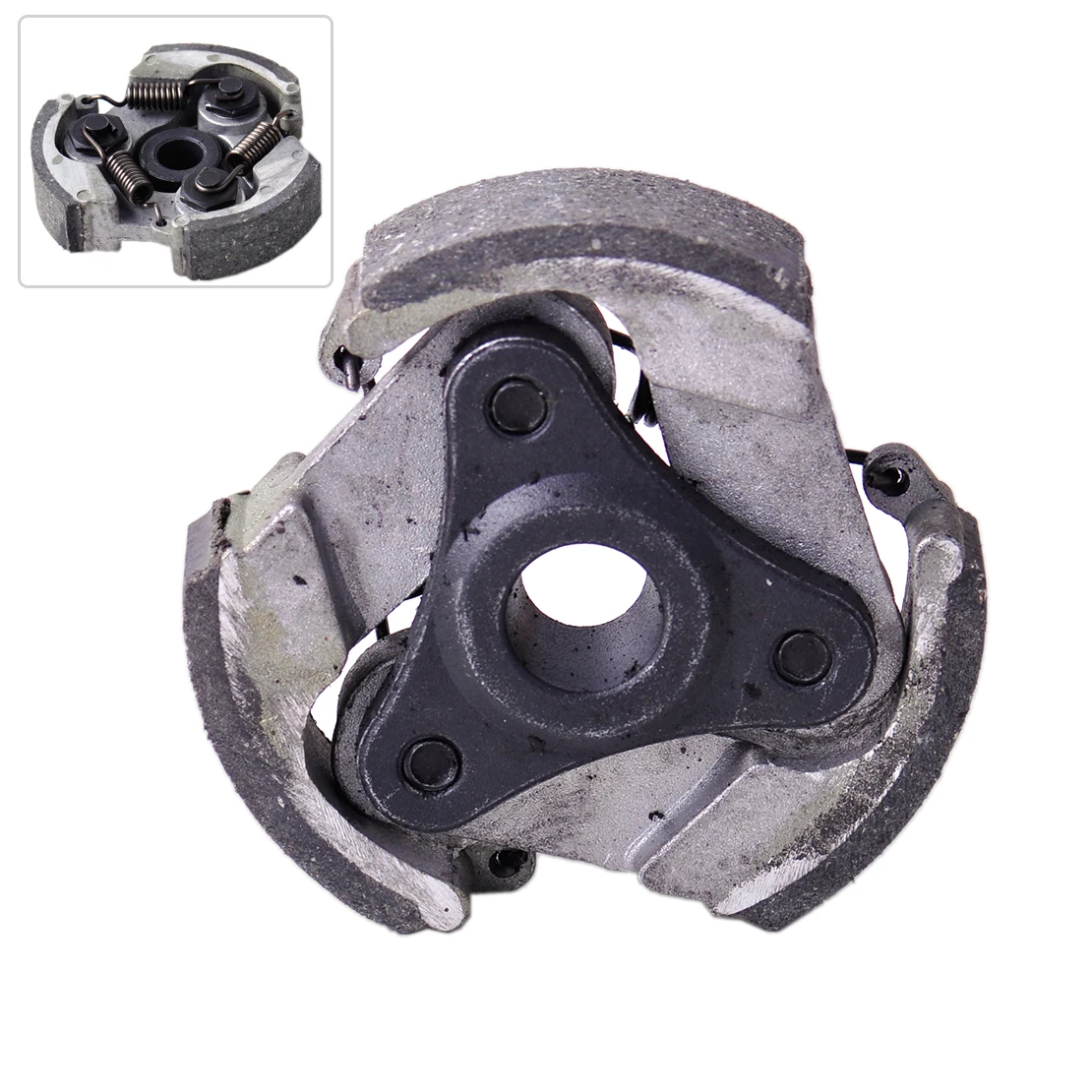 DWCX 1pc Clutch Pad with 3 Springs Replacement for 2 Stroke 47cc 49cc