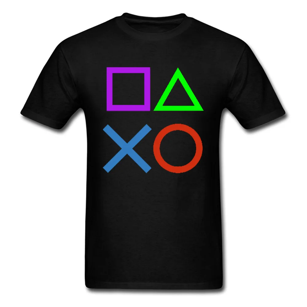 

I Love This Game Rainbow Buttons Retro Gamer Tshirt Board Video Game O Neck T-shirts Summer/Autumn Tees Short Sleeve Men
