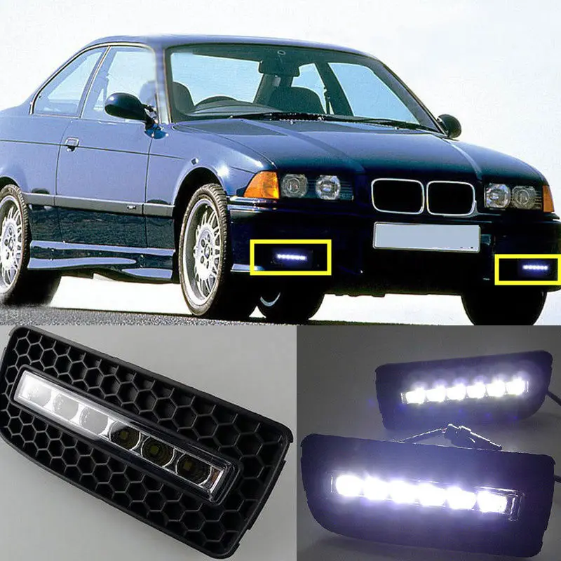 Bmw Motorcycle Running Lights : Front LED Daytime Running Light DRL Fog