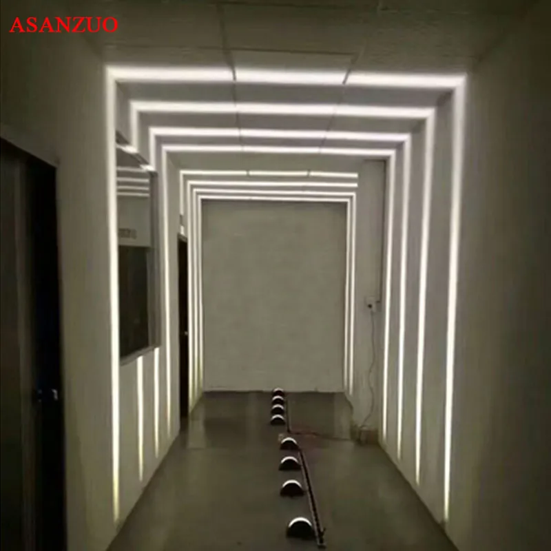 

180 degrees 10W led windowsill outline lights hotel KTV bar outdoor waterproof balcony light corridor decorative lights