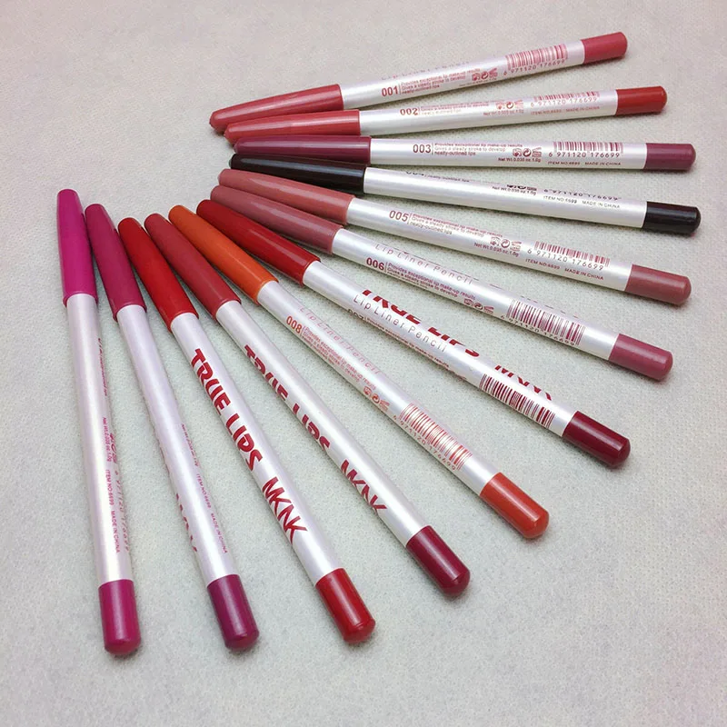 

12 Colors Waterproof Professional Matte Lip Liner Pencil Long Lasting Pen Beauty Makeup Tool SK88