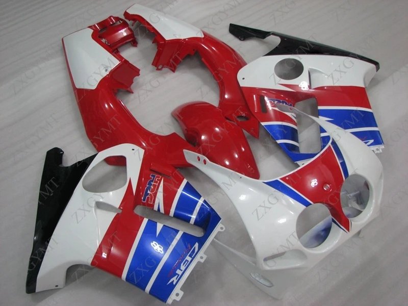 Пластиковые обтекатели для Honda Cbr250rr 1988 - 1989 MC19 красный синий белый обтекатель