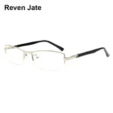 Reven Jate титановые деловые мужские очки, оптическая оправа, очки без оправы по рецепту, очки для деловых очков