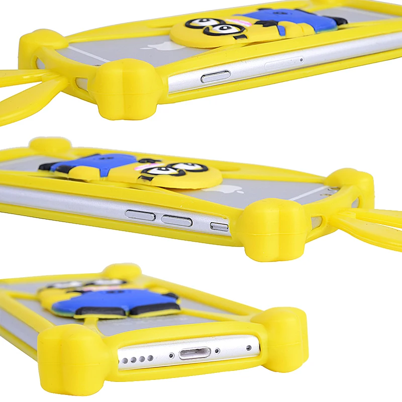 3D Cute Cartoon Animals Soft Silicone Universal Cover Case For HTC Desire 310 310w/400 t528w/700 7088/320 D320/VC T328D/510 D510