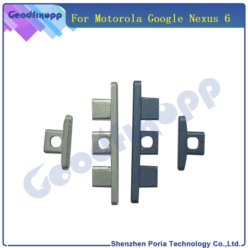 MT0007 For Motorola MOTO Google Nexus 6 XT1100 XT1103 Volume Power Buttons Power Button + Volume Button Side Button Replacement