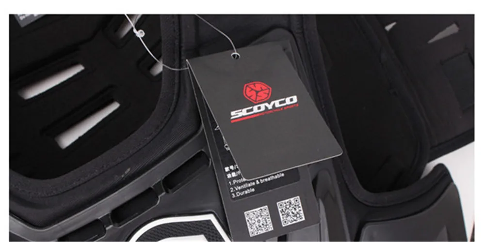 SCOYCO одобренная CE защита для мотоцикла, бронежилет для мотокросса, оборудование для мотокросса, одежда для спины, жилет, товары, снаряжение для груди, бронежилет