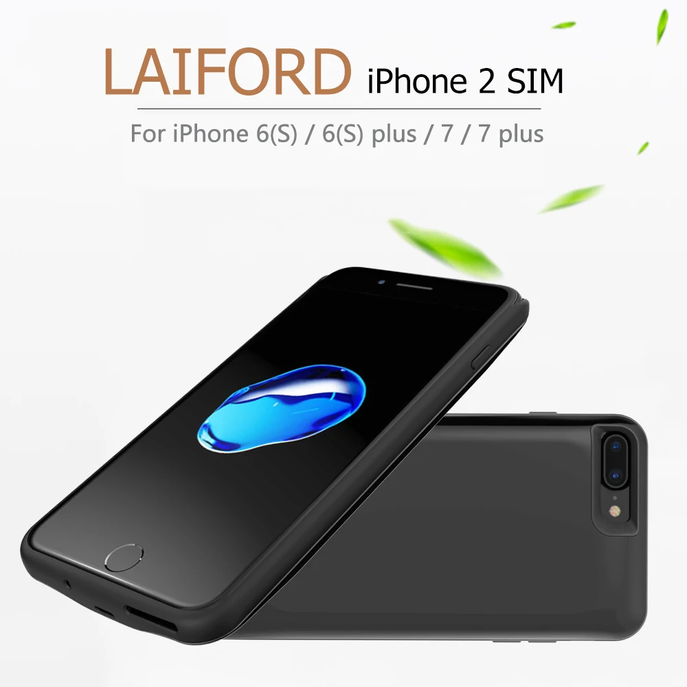 imágenes para Dual SIM Doble Modo de Espera Bluetooth Adaptador Para iPhone 7/7 plus GoodTalk Cáscara Del Teléfono Ultra-delgado de Nuevo Clip batería 2500 mAh Banco de Potencia imágenes para Dual SIM Doble Modo de Espera Bluetooth Adaptador Para iPhone 7/7 plus GoodTalk Cáscara Del Teléfono Ultra-delgado de Nuevo Clip batería 2500 mAh Banco de Potencia