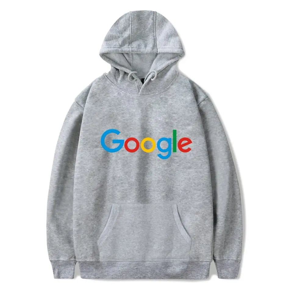 Google Hoodies Casual Winter Google Clothing Google Print O-neck Cotton Google Logo Hoodie