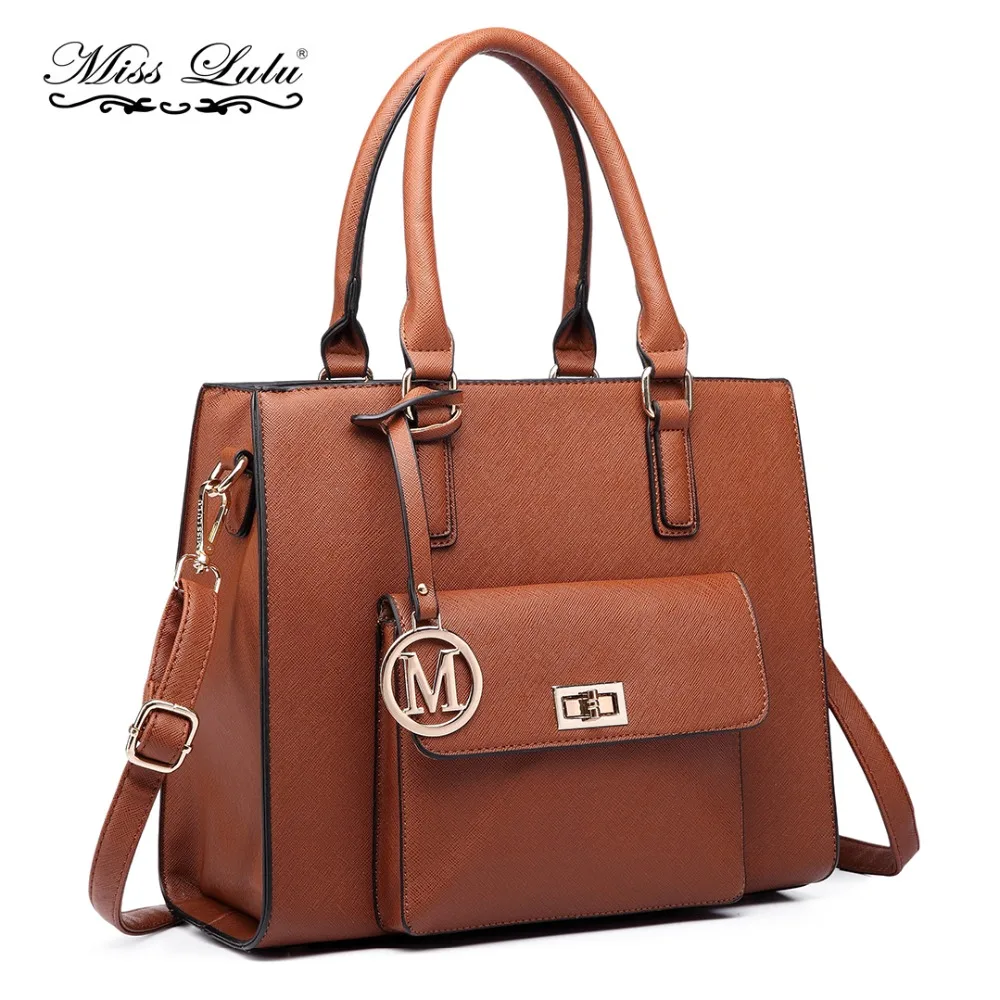 Miss Lulu Women Designer Luxury M Handbags Female PU Leather Tote Bags ...