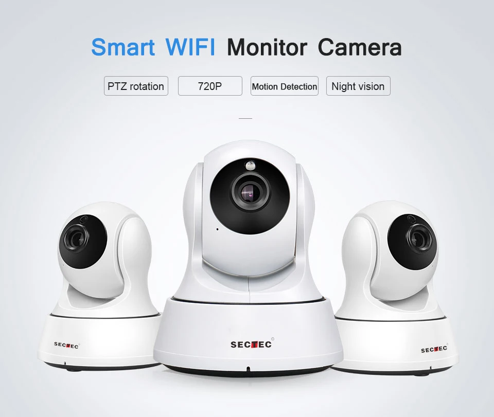 720P Security baby monitor IP Camera WiFi Home Security CCTV Camera1