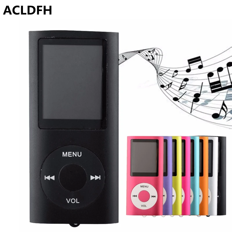 Mp3 плеер ACLDFH Mp 3 Lettore с ЖК экраном музыкальный зажим для мусики воспроизводит