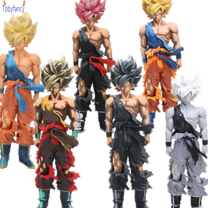 Dragon Ball Z Сон Гоку MSP Супер Saiyan Kakarotto модель игрушки фигурку 34 см супер | Игрушки и
