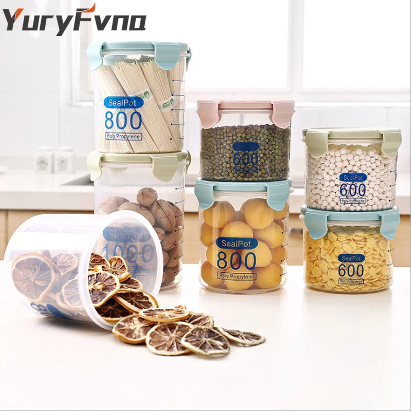 YuryFvna PP герметичный контейнер для хранения пищевых продуктов Кухонный Контейнер