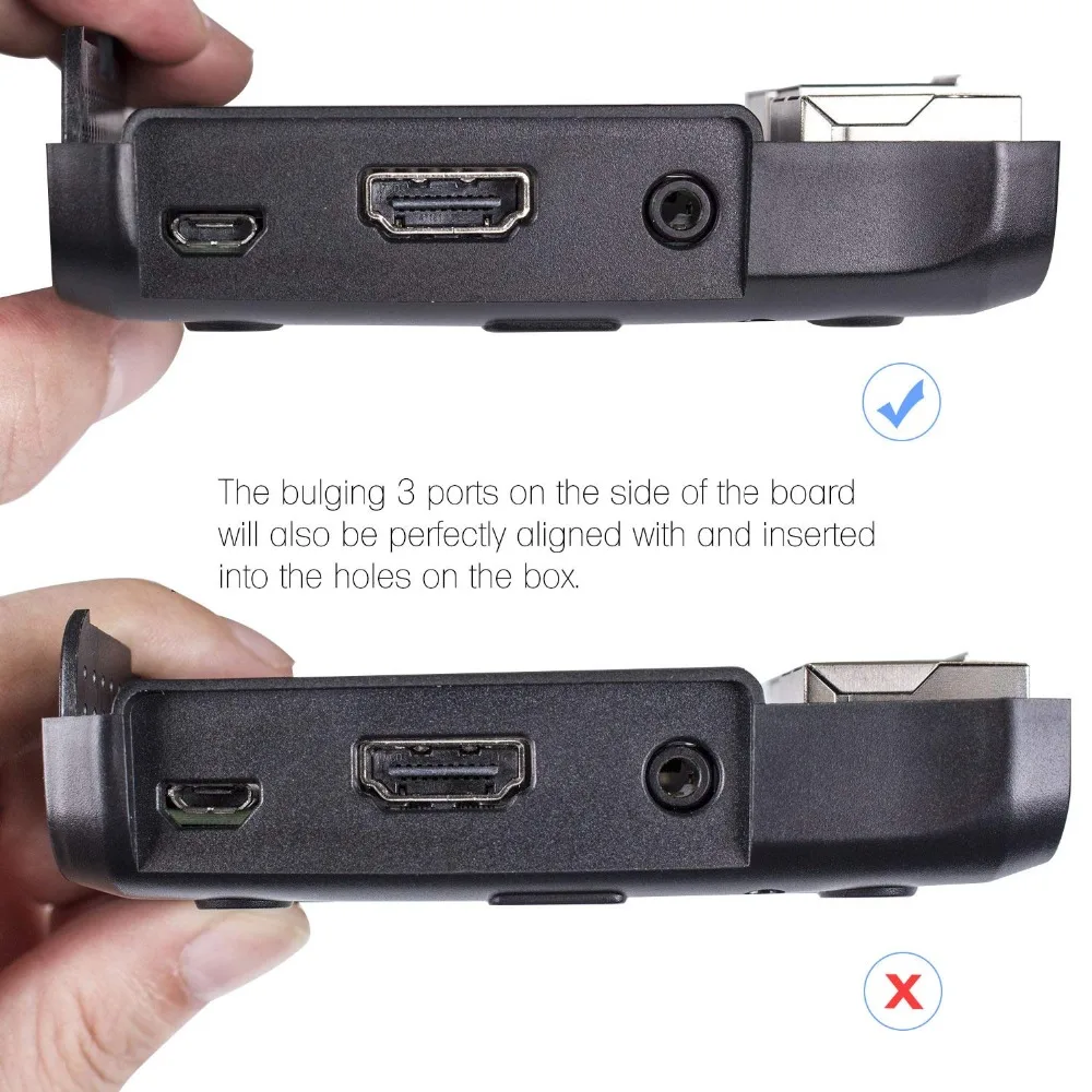 Чехол SunFounder для Raspberry Pi 3B + 2 Model B и 1 с внешним вентилятором|raspberry pi 1|abs blackabs case |