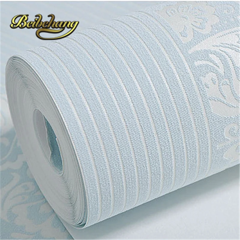 beibehang Modern minimalist vertical stripes flocking 3D stereoscopic study bedroom living room wallpaper shop for the corridor beibehang Modern minimalist vertical stripes flocking 3D stereoscopic study bedroom living room wallpaper shop for the corridor