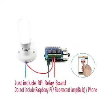 

Raspberry Pi relay module expansion board phone control