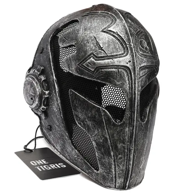 Tactical Paintball Airsoft Full Face Protection Templar