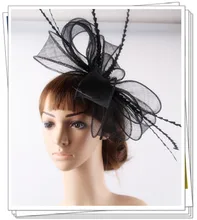 17 colors artistic sinamay material fascinatorheadpiece show hair accessories T platform font b hat b font
