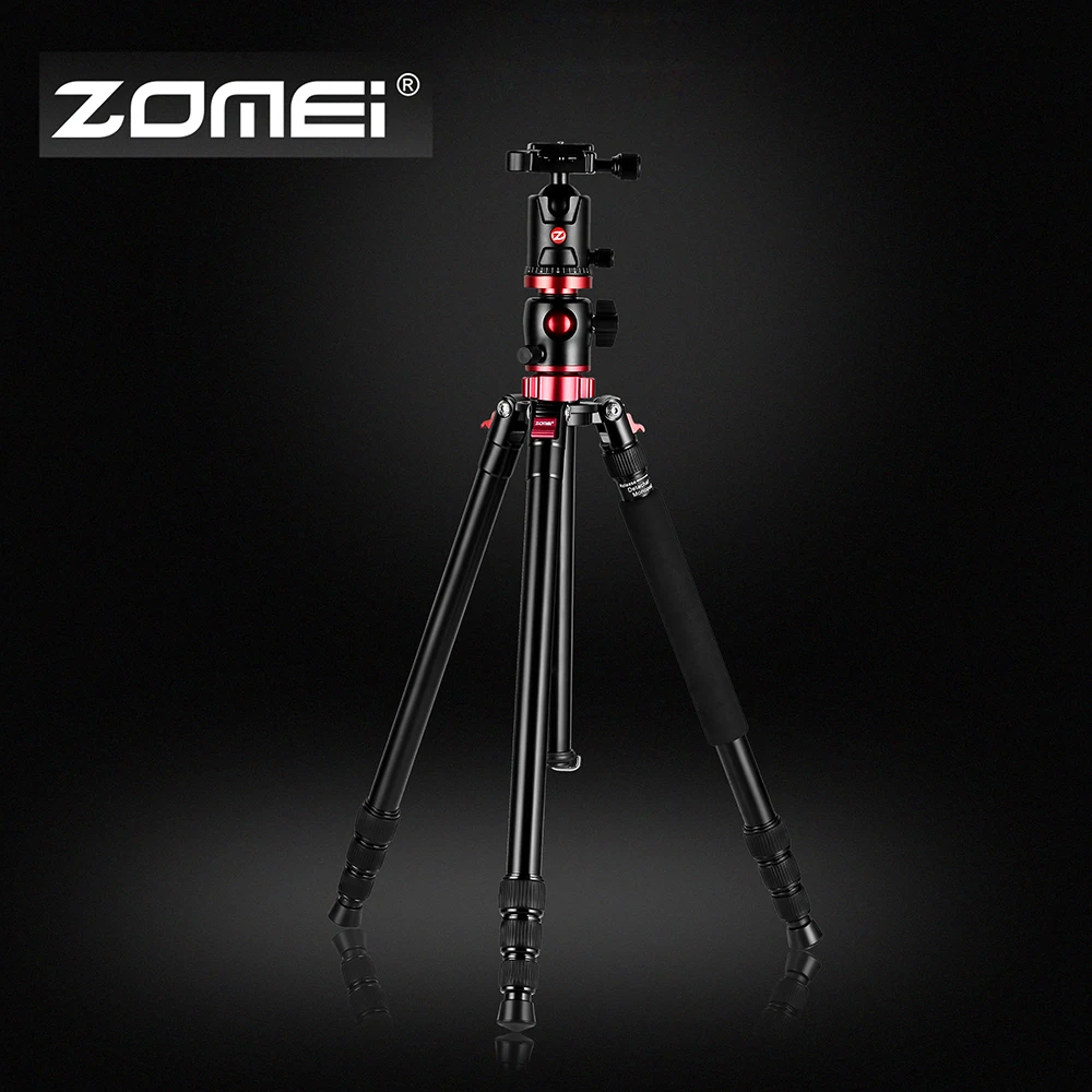 Штатив ZoMei M8 75 дюймов, профессиональный горизонтальный штатив с шаровой головкой для камеры Canon DSLR DV, видеокамера, проектор