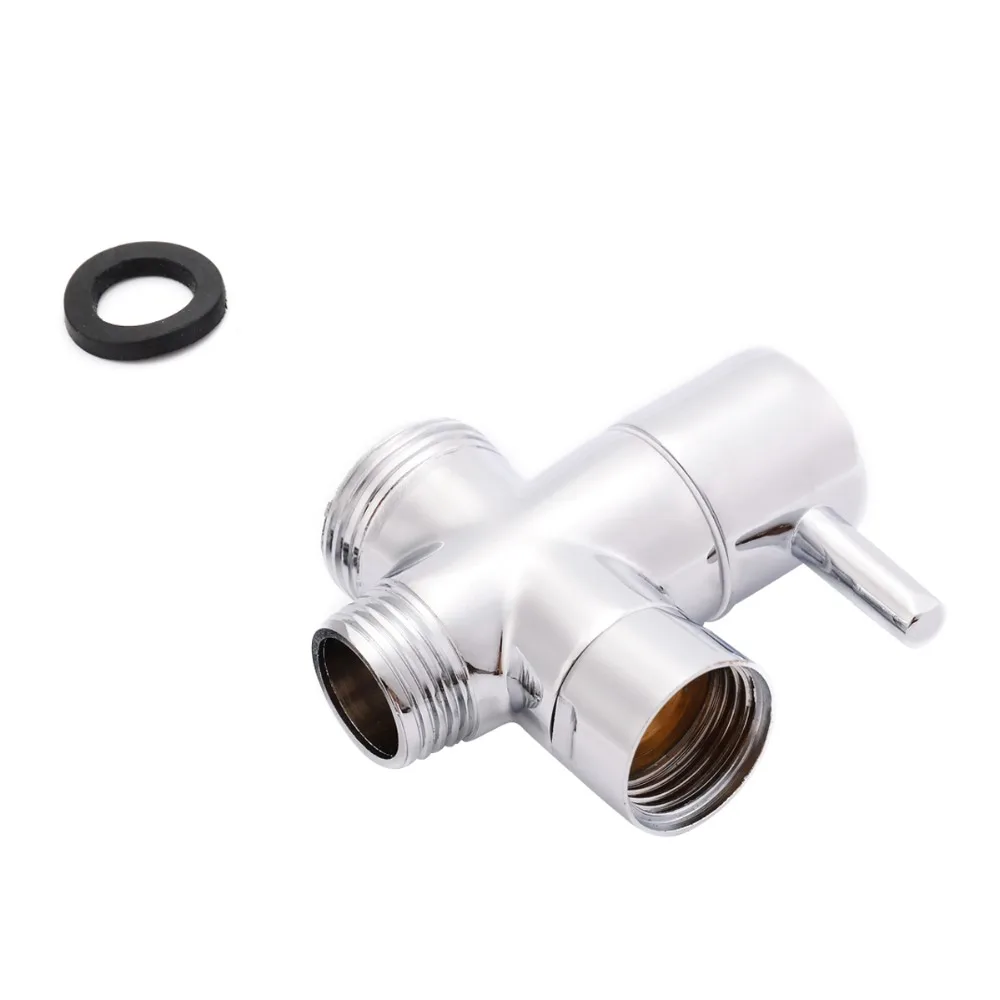 1pcs 3 Ways T adapter Diverter Valve for Shower Head Bathroom Toilet