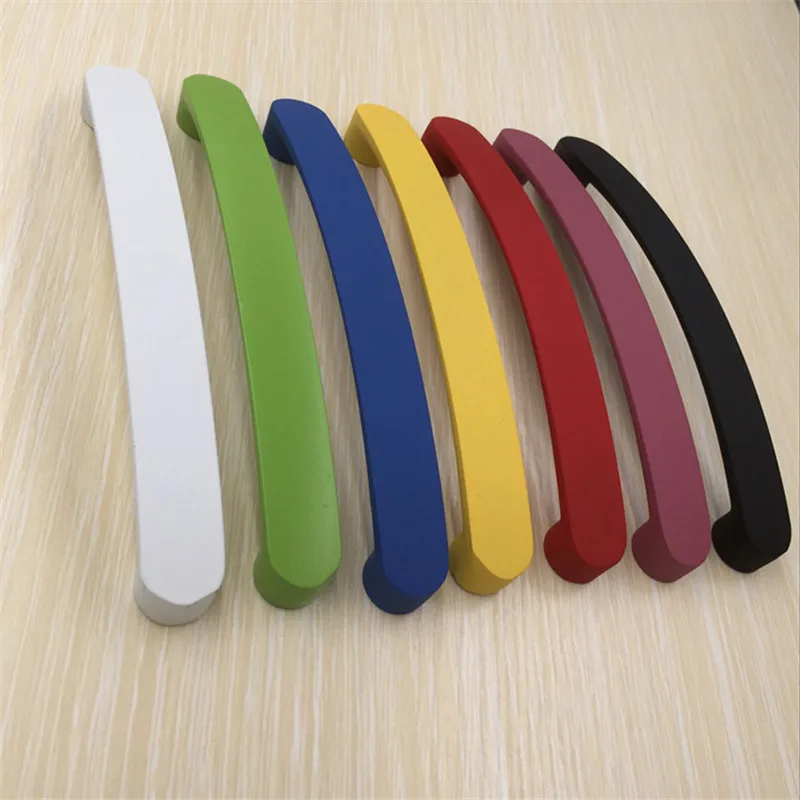 KK&FING Modern Multicolor Solid Aluminum Alloy Cabinet Handles Kitchen Cupboard Door Pulls Drawer Knobs Furniture Hardware