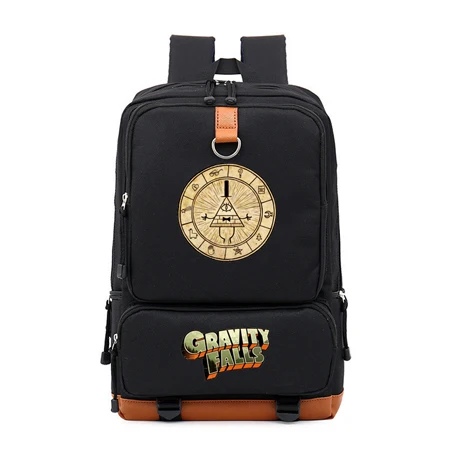 Новая школьная сумка Гравити Фолз, рюкзак для студентов, школьная сумка, рюкзак для ноутбука, повседневный рюкзак для отдыха для мальчиков и девочек - Цвет: 7