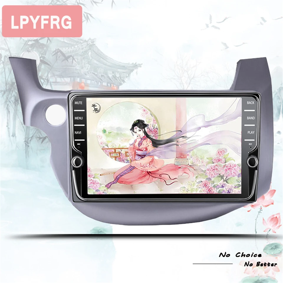 Cheap 2 Din 9" Octa Core Android 9.1 Fit HONDA FIT JAZZ 2006 - 2013 radio Head Unit Multimedia Navigation GPS gps dvd bluetooth player 4