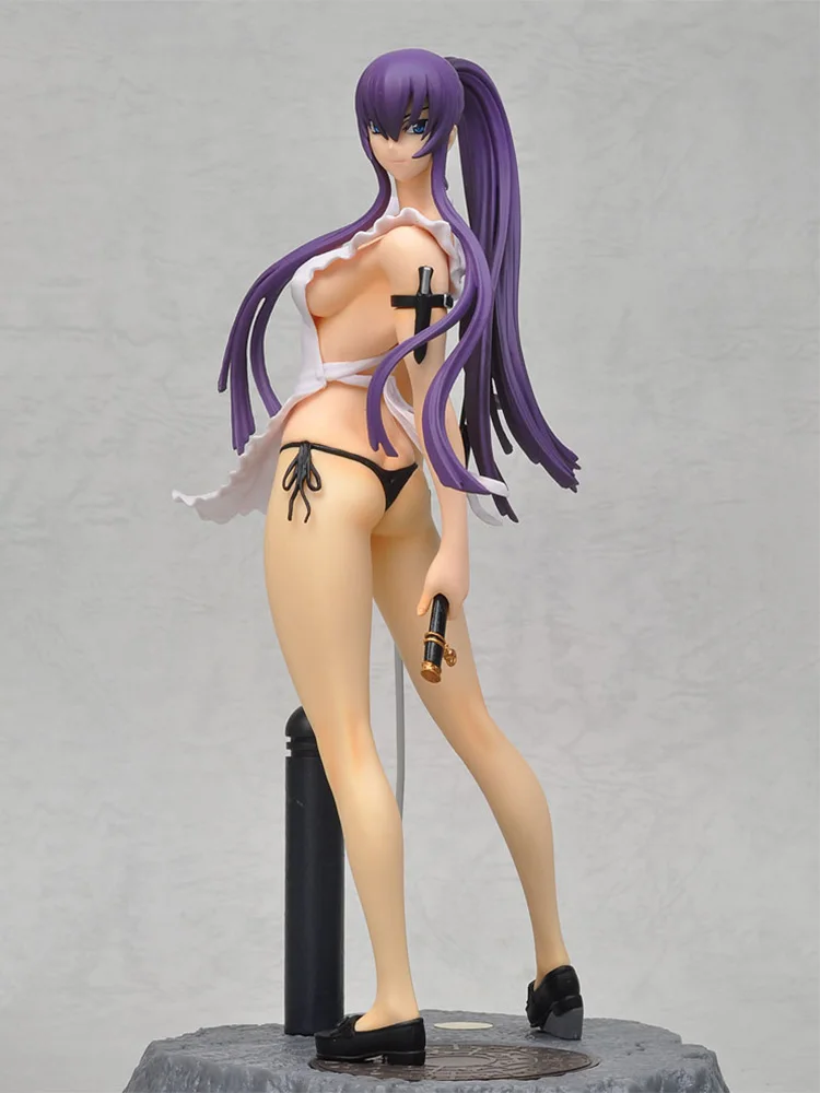 

Chara-Ani Highschool of the Dead Busujima Saeko PVC Action Figure Anime Sexy Figure Model Toys Sexy Girl Collection Doll Gift