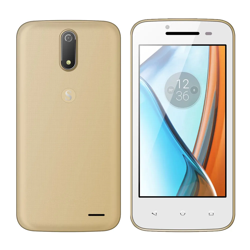 Original Phone 4.5 inch Android 6.0 Spreadtrum7731C Quad Core ROM 4G Dual Sim smartphone Camera 5.0MP GSM WCDMA cell phones
