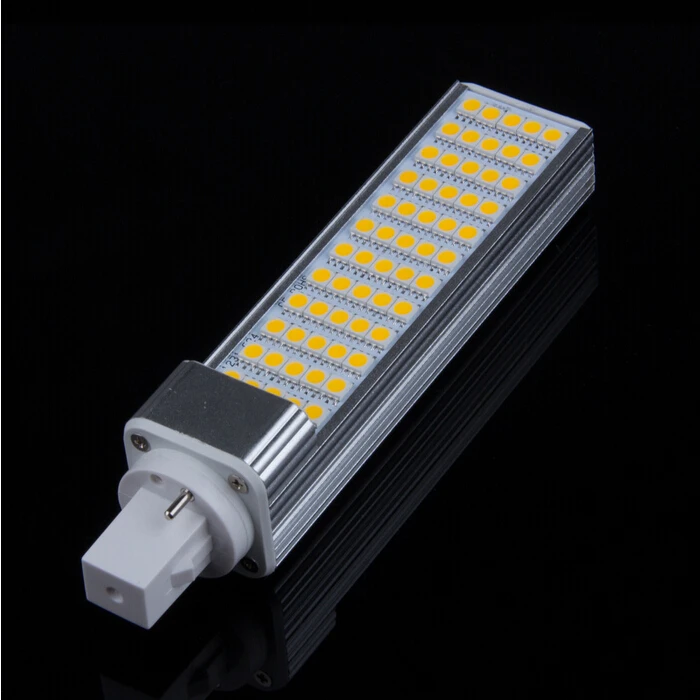 12 Вт Светодиодная лампа PL E27 G24 5050 smd 60 PLC G24d кукурузная 110 в 120 220 230 240 В равная