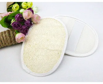 

100pcs free shipping Hot sell loofah bath brush Natural Shower Sponge man/woman Luffa Face/Body Wash Sponge Exfoliating