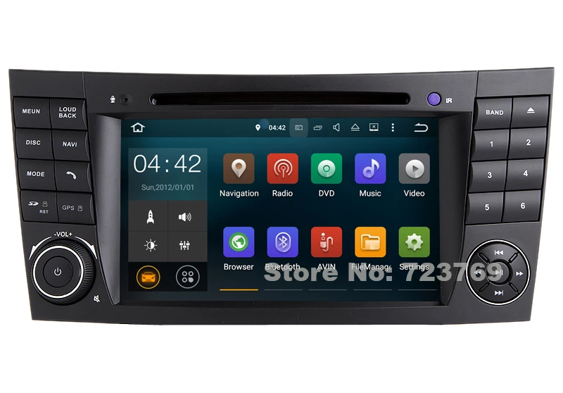 Top For Mercedes-Benz for Mercedes W211 GPS for Mercedes W219 GPS Navigation Stereo Media with android 8.1 system 20