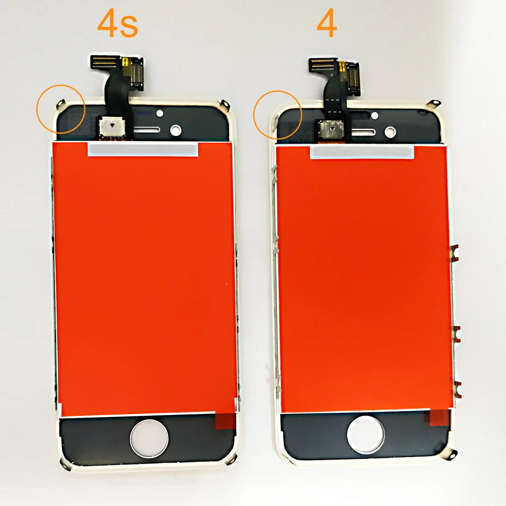 Высококачественный ЖК дисплей для iPhone 4 4s сменный экран дигитайзер сенсорный в