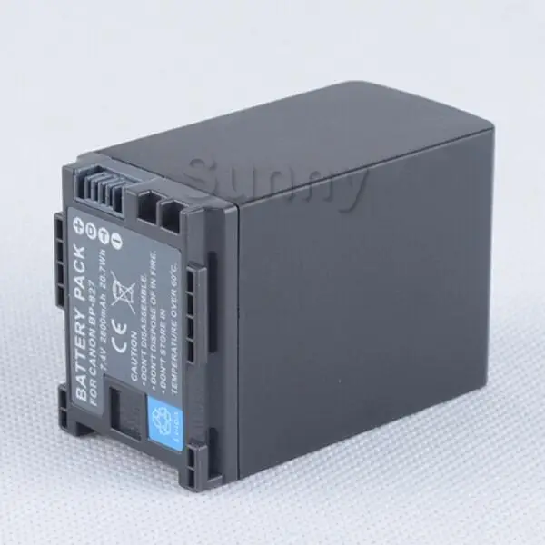 Bp-827 Battery For Canon Xa10 And Vixia Hf S10,s11,s20,s21,s30