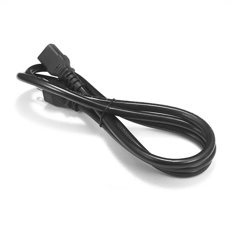

100pcs US USA Power Cord IEC C13 Power Supply Cable 1.5m 1.5mm For Outdoor Lamp PC Computer PSU Antminer Monitor 3D Printer TV