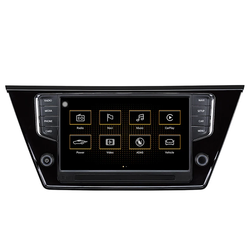 

Android 8.1 2G/32G car multimedia audio video player car gps navigation and entertainment system for Touran L built in Canbus