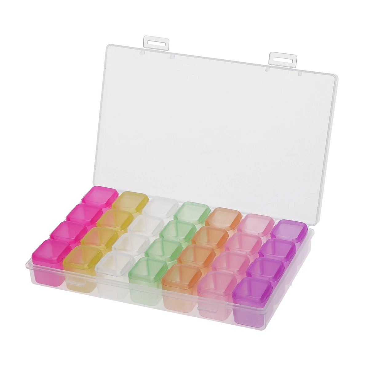 Buy Clear Plastic Jewellery Box with Removable