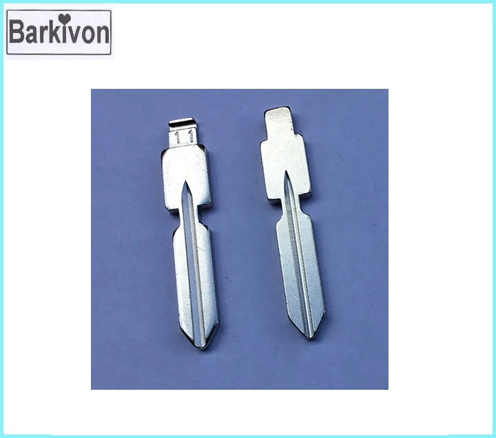 Barkivon 11# Замена латунь материал флип неразрезанный ключ Лезвия для Mercedes Benz 124 126 W140 S320 ключ пустой
