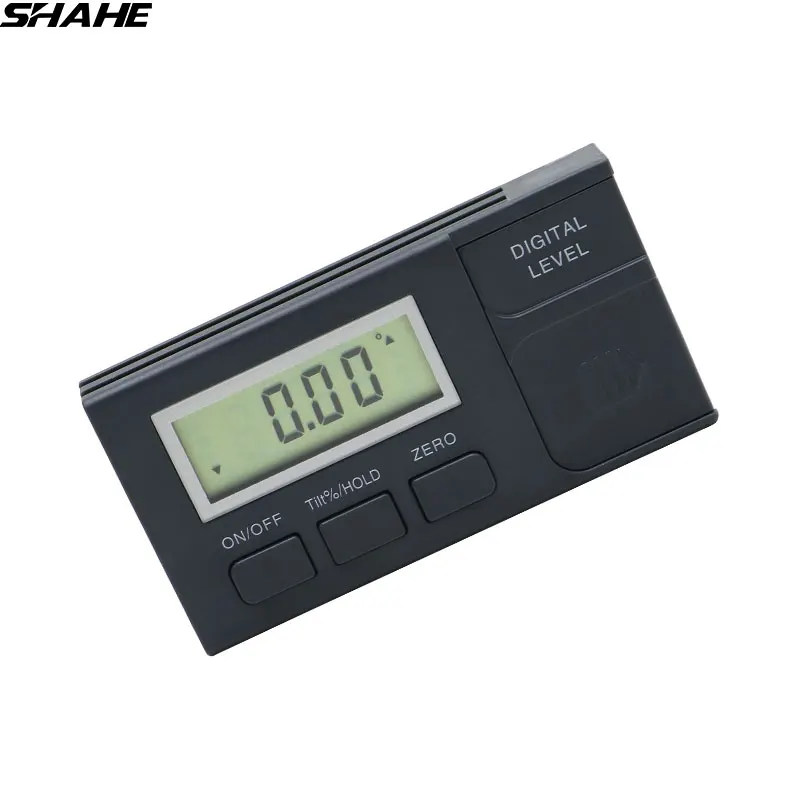 

Shahe Digital Angle Gauge 360 Degree Mini Digital Protractor inclinometer Electronic Level Box Plastic Protractor Measuring Tool