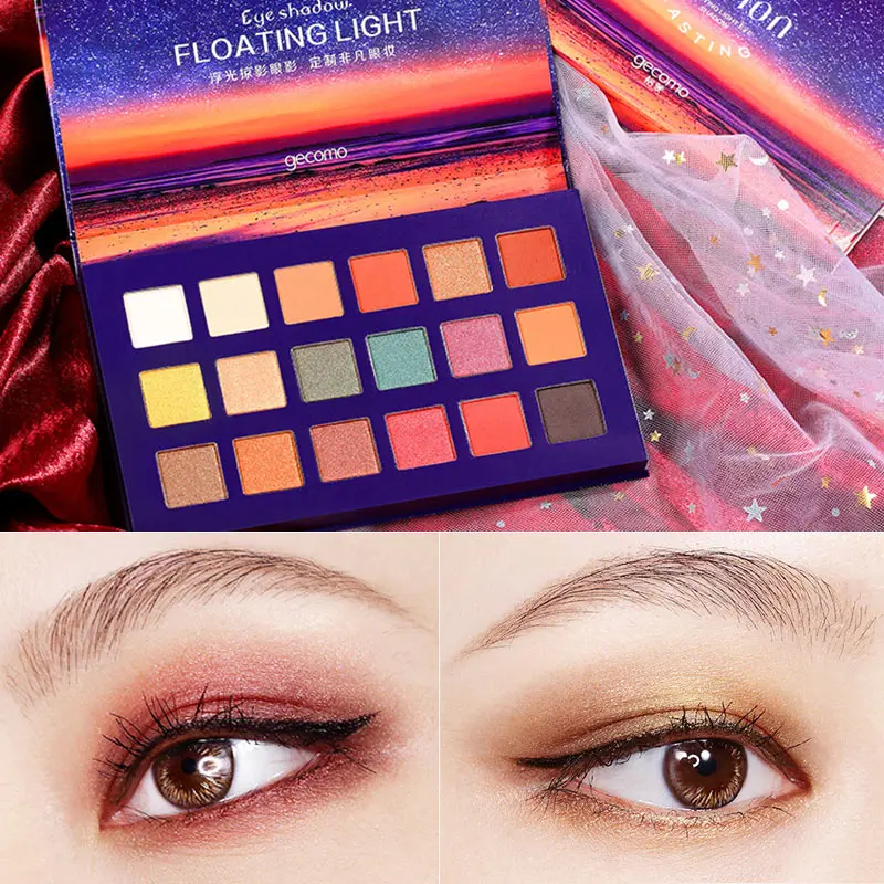 Starry Eyeshadow Palette Fashion18 Colors Glitter Matte Eye Shadow