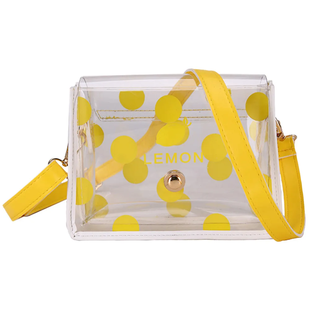 Женская сумка на плечо волнистая сумочка на ремне сумка через плечо с фруктовым зерном bao bolsa feminina Прямая поставка# CAA - Цвет: Yellow