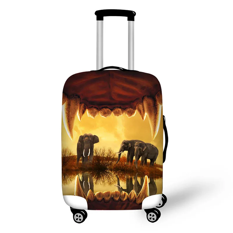 Чехол для Чехлы с зубьями и животными|waterproof luggage covers|luggage coversuitcase cover |