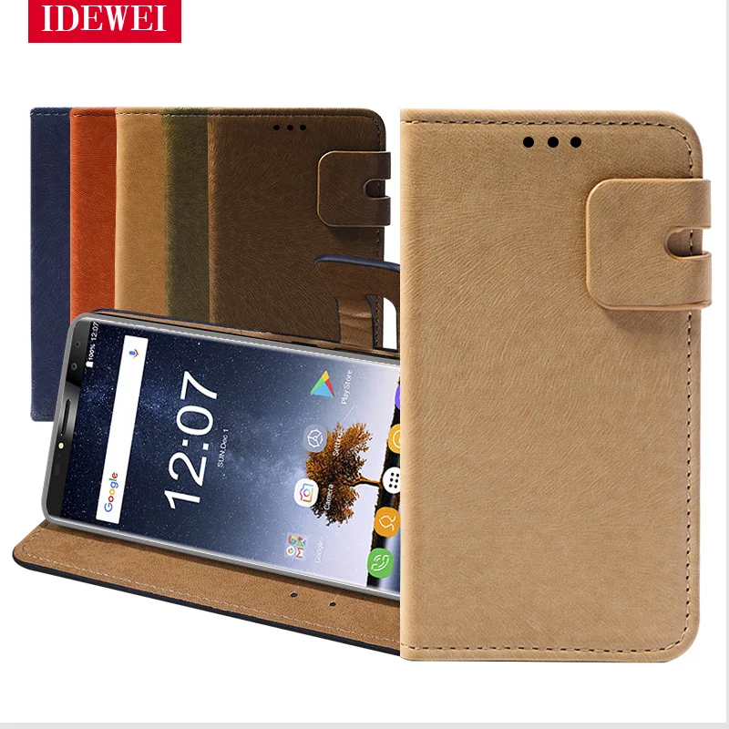 

Flip capa For Oukitel K6 K 6 cover Leather wallet Stand pouch For coque Oukitel K6 case phone protective fundas back skin bags