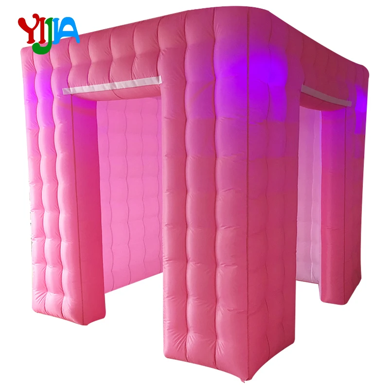 Pink cube Photo booth 01