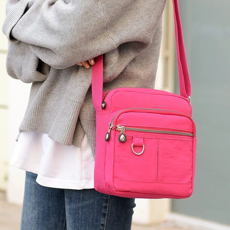 

Ladies Fashion Shoulder Bags for Women Designer Waterproof Nylon Handbag and Purses Messenger Crossbody Flap Bag sac a main