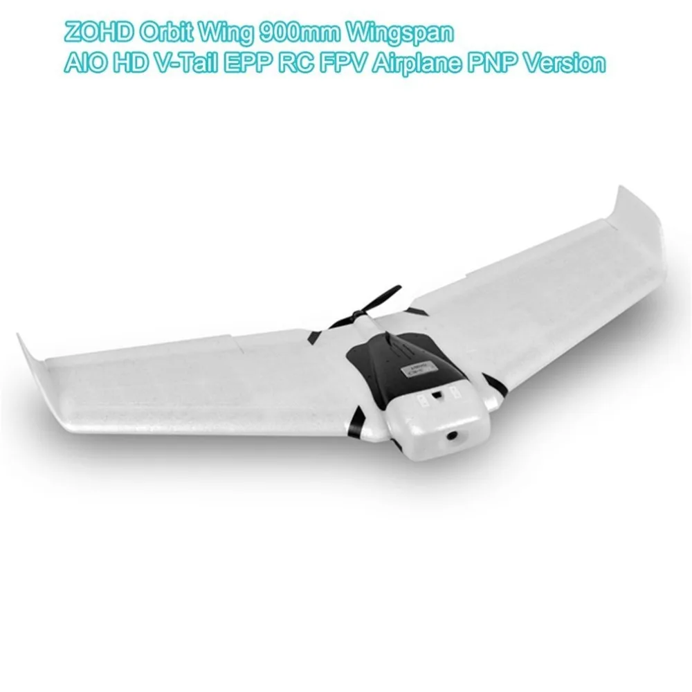 

ZOHD Orbit 900mm Detachable EPP AIO HD FPV Flying Wing Airplane With Gyro with 1080p/30fps HD Camera PNP Version