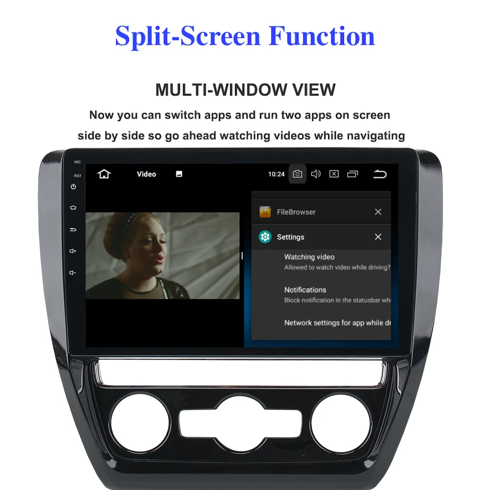 Clearance Car Audio GPS for VW Jetta 2012 2013 2014 2015 Multimedia Android Car Radio 10.2" IPS Screen Autoradio Stereo NAVI 4G WIFI RDS 3