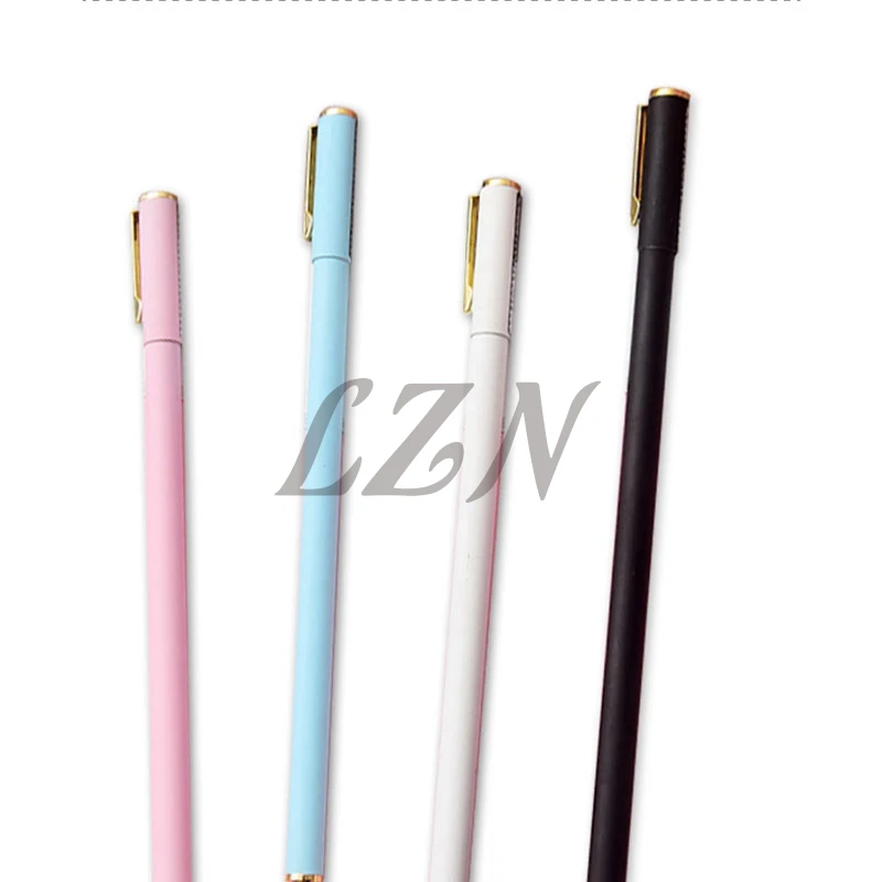 简约细杆金属中性笔-5