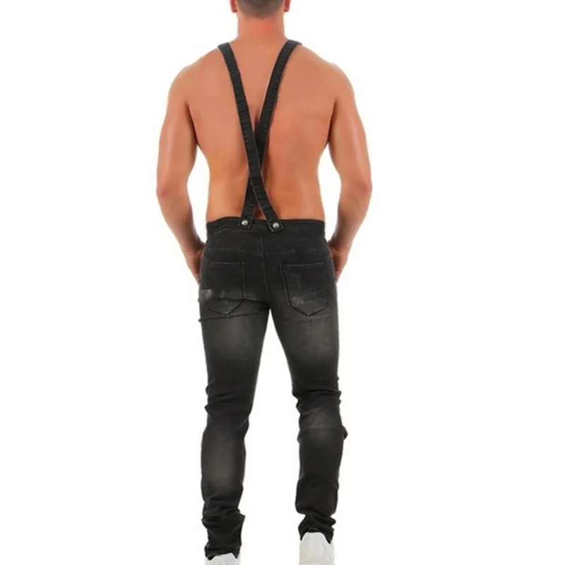 LASPERAL негабаритных джинсы для женщин для мужчин пикантные рваные уличная хип хоп мужской джинсовый костюм Модные Карманы s узкие